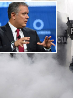 Iván Duque habla del Esmad