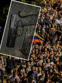 Marcha en Medellín
