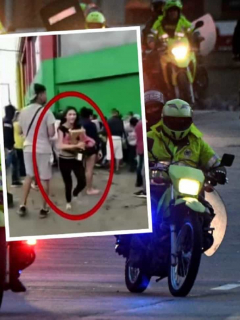 Mujer buscada por saqueo en Bogotá