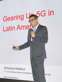 Mohamed Madkour, VP Global de Redes y Soluciones Inalámbricas de Huawei.