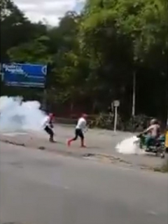 Herido en Universidad de Antioquia