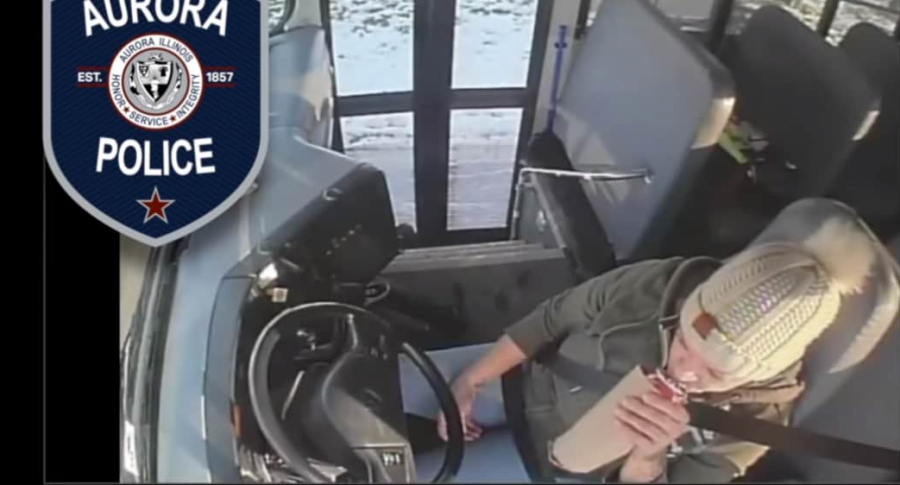 Conductora de bus escolar.