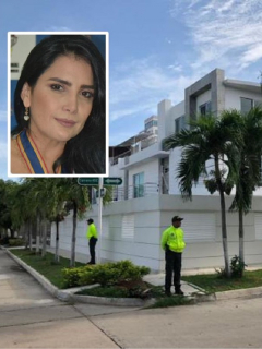 Aída Merlano y su 'casa blanca'