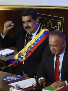 Nicolás Maduro y Diosdado Cabello