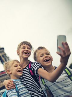 Niños en Instagram y redes sociales