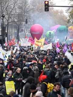 Protestas en París
