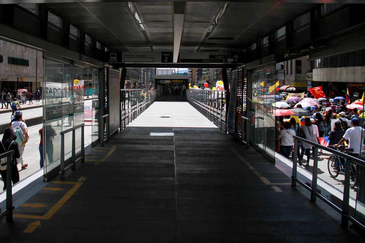 Estación de Transmilenio