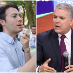 Daniel Quintero e Iván Duque