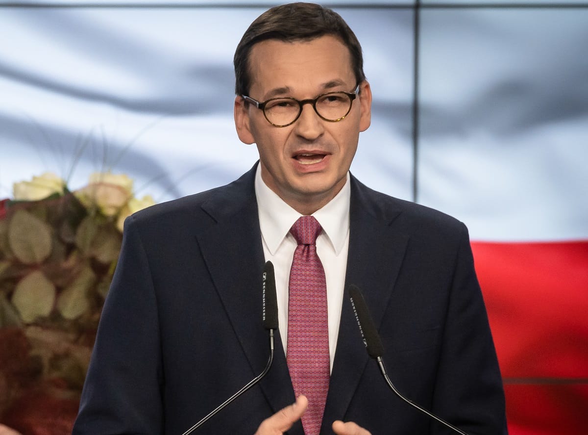 Primer ministro de Polonia, Mateusz Morawiecki.