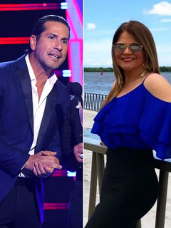 Gregorio Pernía, actor, y Diva Jessurum, presentadora.