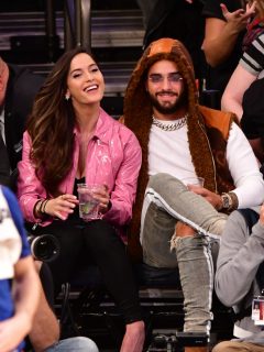 Natalia Barulich y Maluma