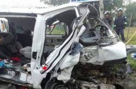 Accidente hinchas América de Cali