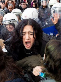 Manifestantes