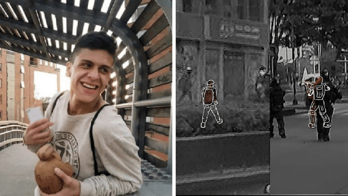 Dilan Cruz / Captura de pantalla Noticias Uno