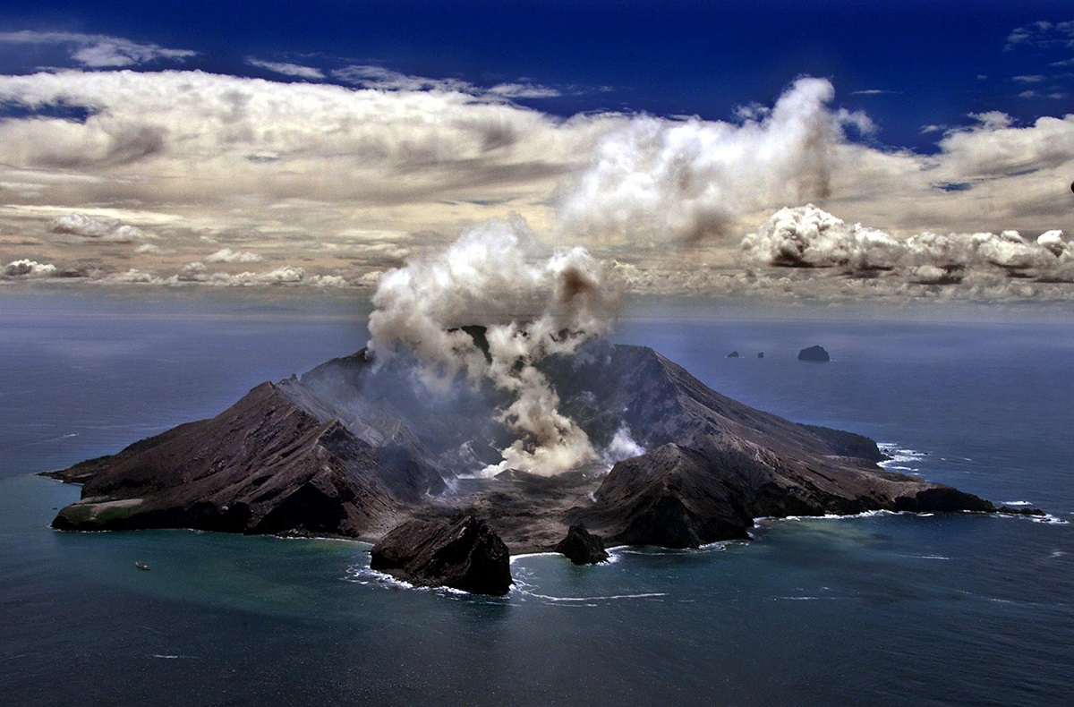 White Island, en foto tomada en 1999