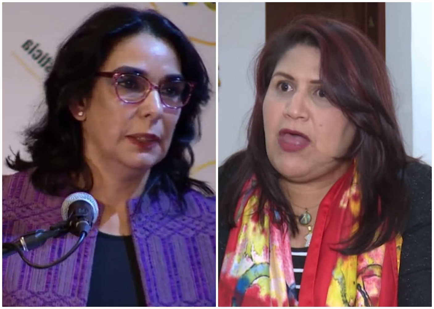 Clara María González y Yidis Medina