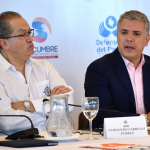 Fernando Carrillo e Iván Duque