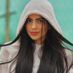 Luisa Castro, novia de 'La Liendra'.