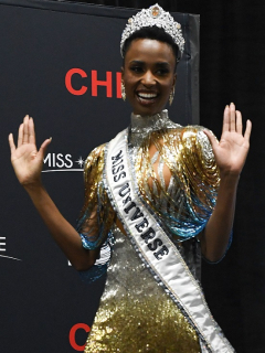 Zozibini Tunzi, Miss Universo.