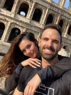 Lina Tejeiro y Norman Capuozzo