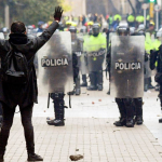 Policía en Bogotá