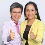 Claudia López y Xinia Navarro