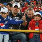 Hinchas de Millonarios y América