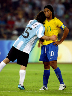 Messi Ronaldinho