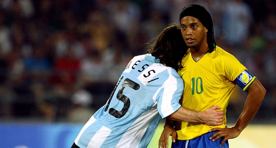 Messi Ronaldinho