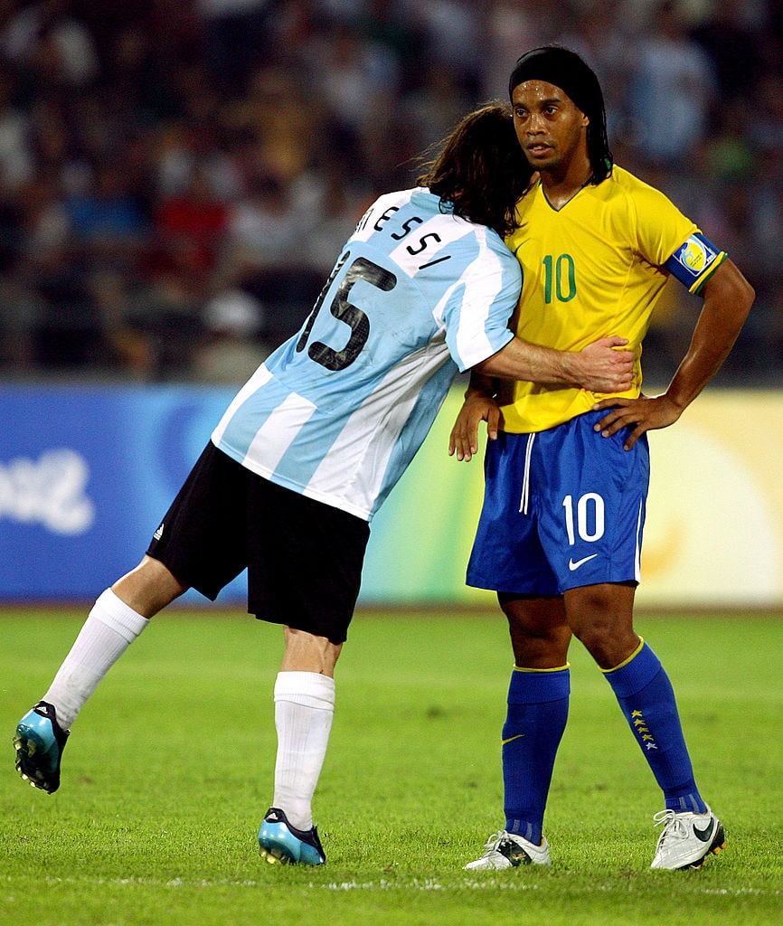 Messi Ronaldinho