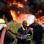 Incendio en Nigeria