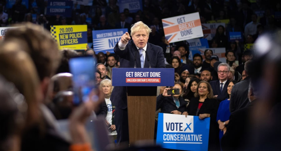Boris Johnson, primer ministro promotor del 'brexit'