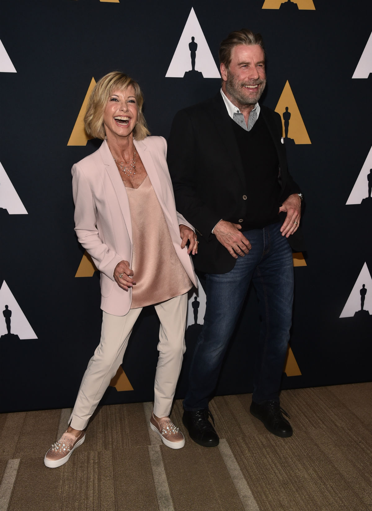 Olivia Newton-John y John Travolta