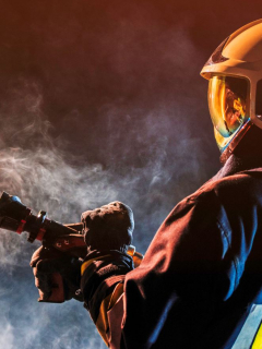Imagen de un bombero