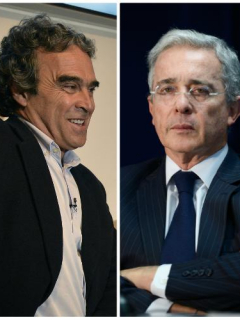 Gustavo Petro, Sergio Fajardo, Álvaro Uribe e Iván Duque