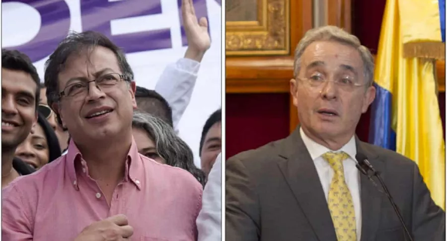 Los senadores Gustavo Petro y Álvaro Uribe, de acuerdo en pedir cuarentena