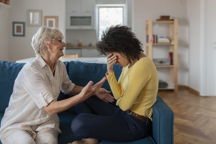 Discusión padres e hijos