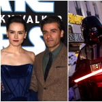 Daisy Ridley (Rey) y Oscar Isaac (Poe Dameron), de 'Star Wars: El ascenso de Skywalker'.