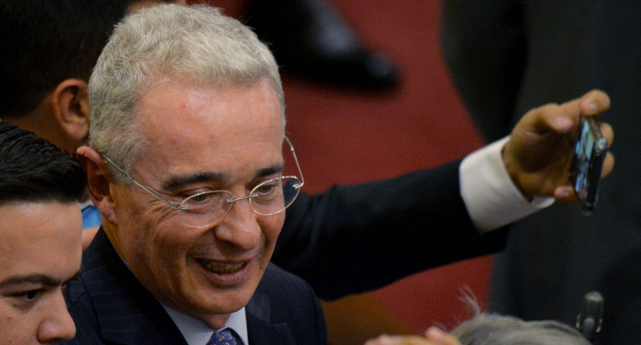 Álvaro Uribe en el Congreso