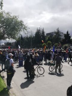 Marchas en Bogotá