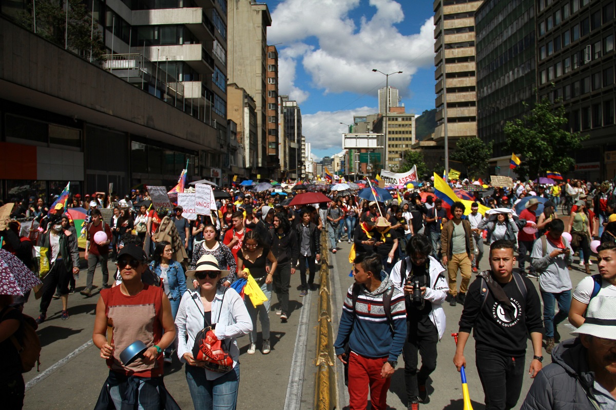 Marchas paro nacional