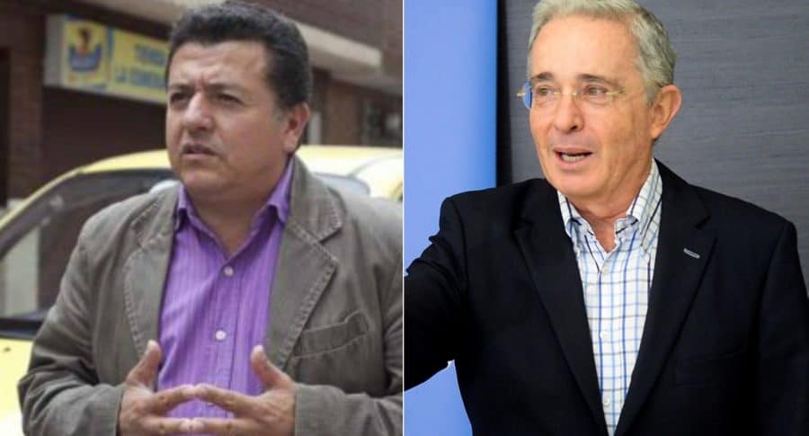 Hugo Ospina y Álvaro Uribe