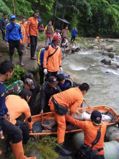 accidente de tránsito bus Indonesia