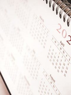 Calendario 2020
