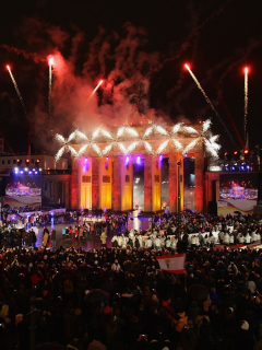 Fuegos artificiales en Alemania