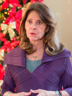 Marta Lucía Ramírez, vicepresidenta de Colombia.
