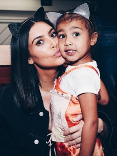 Kim Kardashian y su hija North West