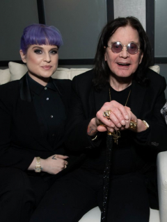 Ozzy Osbourne y familia