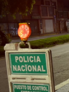 Puesto de control policial