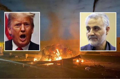 Bombardeo, Donald Trump y Qasem Soleimani
